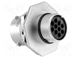 Connector: circular; Series: RT360; socket,plug; male; PIN: 10; IP67