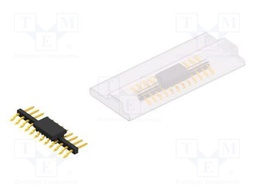 Connector: pin strips; pin header; male; PIN: 12; 2mm; SMT; 1x12