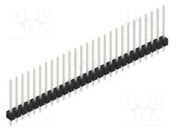 Connector: pin strips; pin header; male; PIN: 27; 2.54mm; THT; 1x27