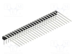 Connector: pin strips; pin header; male; PIN: 24; 2.54mm; THT; 1x24