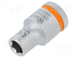 Key; hex socket,socket spanner; HEX 5,5mm; 1/4"; 23mm