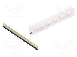 Connector: pin strips; pin header; male; PIN: 35; 2.54mm; SMT; 1x35