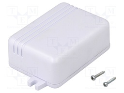 Enclosure: multipurpose; X: 51mm; Y: 71mm; Z: 27mm; with fixing lugs