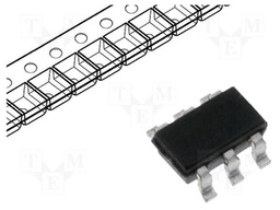 IC: digital; buffer,Schmitt trigger; Channels: 2; SMD; SC70-6