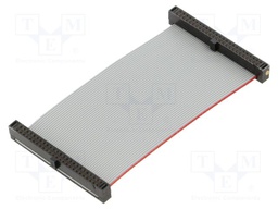 Ribbon cable with IDC connectors; Tape ph: 0.64mm; 66.04mm