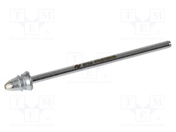 Tip: for desoldering irons; 1.9x0.8mm