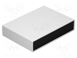 Enclosure: with panel; X: 245mm; Y: 175mm; Z: 50mm; ABS; light grey