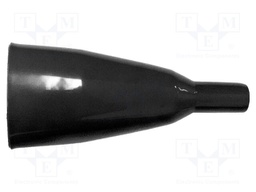 Insulator; 5kV; black; Mat: PVC; Application: BU-21; 127mm