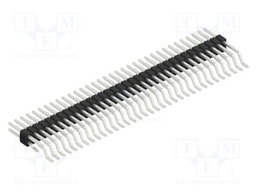 Connector: pin strips; pin header; male; PIN: 68; 1.27mm; SMT; 2x34