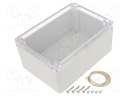 Enclosure: multipurpose; X: 121mm; Y: 171mm; Z: 80mm; Ritec; IP65