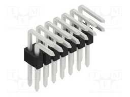 Connector: pin strips; pin header; male; PIN: 14; 1.27mm; THT; 2x7