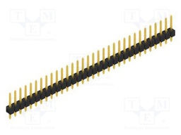 Connector: pin strips; pin header; male; PIN: 32; 2.54mm; THT; 1x32
