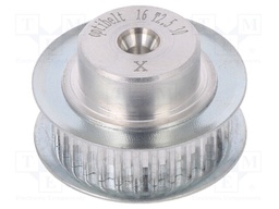Belt pulley; T2.5; W: 4; 6mm; whell width: 16mm; Ø: 23.35mm; ZRS