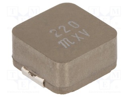 Inductor: ferrite; 22uH; Ioper: 8.2A; 35.1mΩ; ±20%; Isat: 9.5A