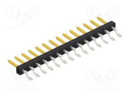 Connector: pin strips; pin header; male; PIN: 14; 2mm; SMT; 1x14