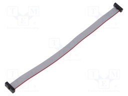 Ribbon cable with IDC connectors; Tape ph: 0.64mm; 177.8mm