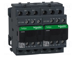 Relay Contactor, TeSys D Series, 3PST-NO, 3P, 32 A at 440 VAC, 18.5 kW at 690 VAC