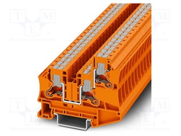 Splice terminal: rail; PTV; 41A; 1kV; push-in; L: 57.6mm; 0.5÷10mm2