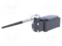 Limit switch; plunger on spring loaded element R 106mm; 10A