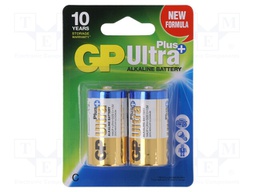 Battery: alkaline; 1.5V; C; ULTRA PLUS; Batt.no: 2