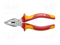 Pliers; insulated,universal; 160mm; Blade: 55-60 HRC; 1kVAC