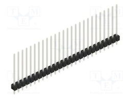 Connector: pin strips; pin header; male; PIN: 26; 2.54mm; THT; 1x26