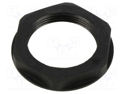 Nut; M32; polyamide; 41mm; black; Thread: metric; SKINTOP® GMP-HF-M