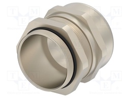 Cable gland; without nut; M50; IP68; Mat: brass; Entrelec