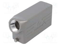 Enclosure: for HDC connectors; size D24B; for cable; for latch