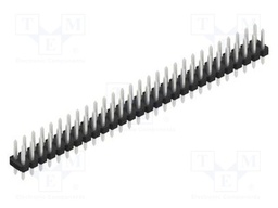Connector: pin strips; pin header; male; PIN: 56; 2.54mm; THT; 2x28