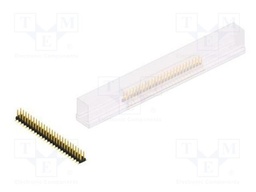 Connector: pin strips; pin header; male; PIN: 50; 2mm; SMT; 2x25