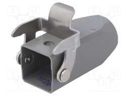 Enclosure: for HDC connectors; size D3A; for cable; with latch