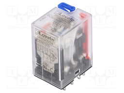 Relay: electromagnetic; 4PDT; Ucoil: 24VDC; 5A/250VAC; 5A/30VDC; 5A