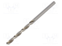 Drill bit; for metal; Ø: 2.9mm; L: 61mm; HSS; Working part len: 33mm