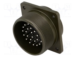 Connector: circular; Series: DS/MS; socket; male; PIN: 26; soldering