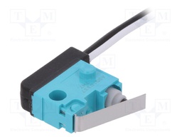 Microswitch SNAP ACTION; with lever; SPST-NO; 0.1A/30VDC; Pos: 2
