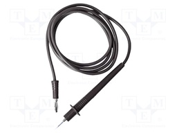 Test lead; 10A; probe tip,banana plug 4mm; Urated: 600V; Len: 1.2m