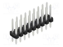 Connector: pin strips; pin header; male; PIN: 18; 2mm; THT; 2x9; 100V