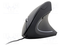 Optical mouse; black; USB A; wired; Features: DPI change button