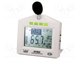 Meter: sound level; LCD; Sound level: 30÷130dB; 0.0315÷8kHz; 285g