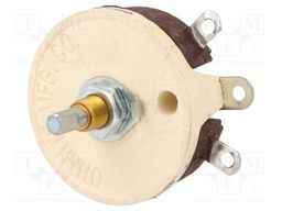 Potentiometer: shaft; 5kΩ; 50W; 6.35mm; Shaft: D spring; wirewound