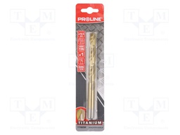 Drill bit; for metal; Ø: 12.5mm; HSS-TIN; Features: grind blade