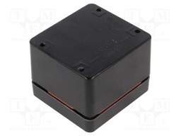 Enclosure: multipurpose; X: 75mm; Y: 81mm; Z: 55mm; 1590ZGRPBK; black