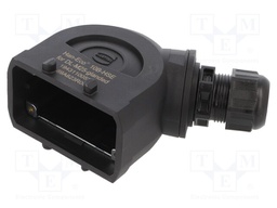 Enclosure: for rectangular connectors; Han Eco B; for cable