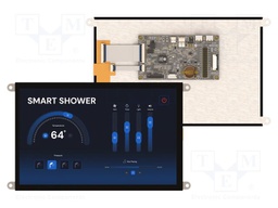 Display: TFT; 9"; 1280x800; 32MBFLASH,32MBPSRAM; 900cd/m2; 4÷6V