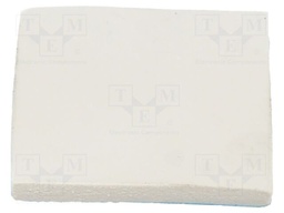 Tape: heat transfer; W: 30mm; L: 30mm; Thk: 3mm; 2W/mK; grey; 30kV; 1s.