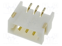 Socket; wire-board; male; 1.5mm; PIN: 3; SMT; 100V; 1A; tinned; 20mΩ