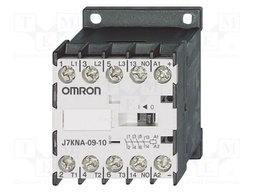 Contactor: 3-pole; NO x3; 90VAC; 9A; for DIN rail mounting; J7KNA