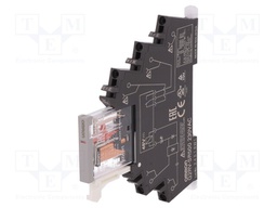 Relay: interface; SPDT; Ucoil:230VAC; 6A; 6A/250VAC; 6A/30VDC