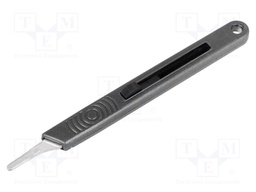 Scalpel holder; Features: safety,retractable blade